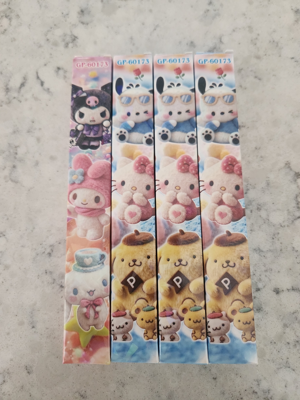 Blind Box Kawaii Character Pens Set